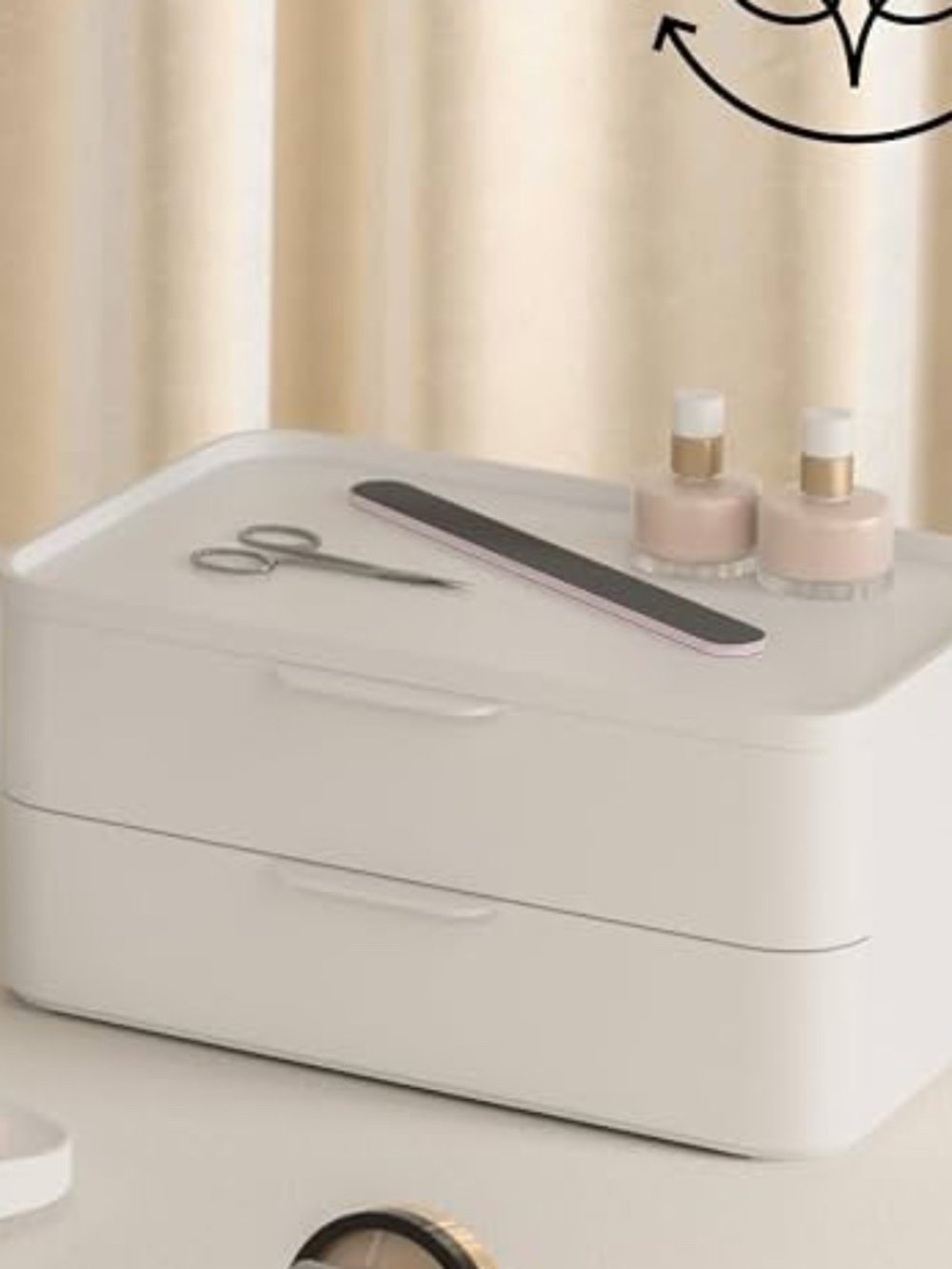 Umbra cosmetics organizer